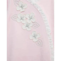 Little Me - Flowers Footie, Pink Image 2