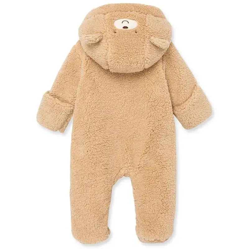 Little Me - Fuzzy Bear Pram, Tan  Image 3