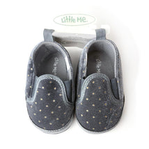 Little Me G-Slip Ons - Navy W/Gold Dots (Sizes 1,2 or 3) Image 2