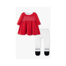 Little Me - Joyful Dress Set, Red  Image 2