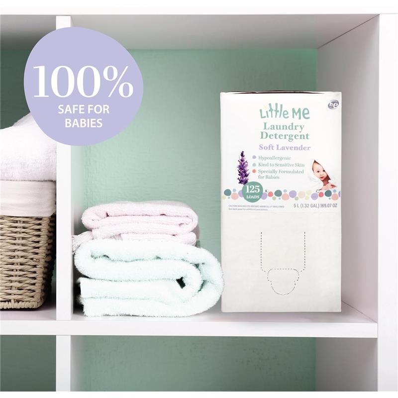 Little Me Laundry Detergent Bag In Box Lavender 5 Liter Image 3
