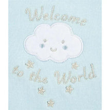Little Me - New World B Bib-Burp, Blue Image 2