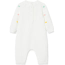 Little Me - Pastel Dots Coverall, Ivory Image 3