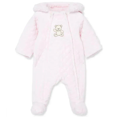 Little Me - Pink Bear Pram Pink Image 2