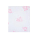 Little Me - Receiving Blanket Wispy Bears 2 Pk, Pink Image 3