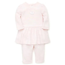 Little Me Safari Charms Dress & Legging Set - Pink Image 2