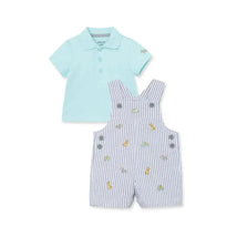 Little Me Safari Shortall Set - Grey Image 1