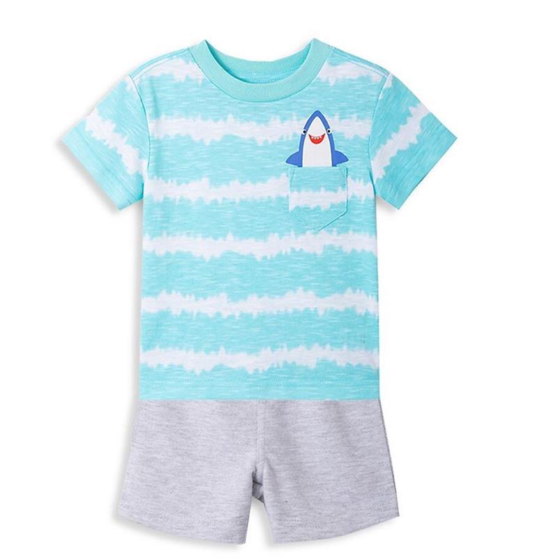 Little Me Shark 3Pc Play Set - Grey Baby clothing Image 4
