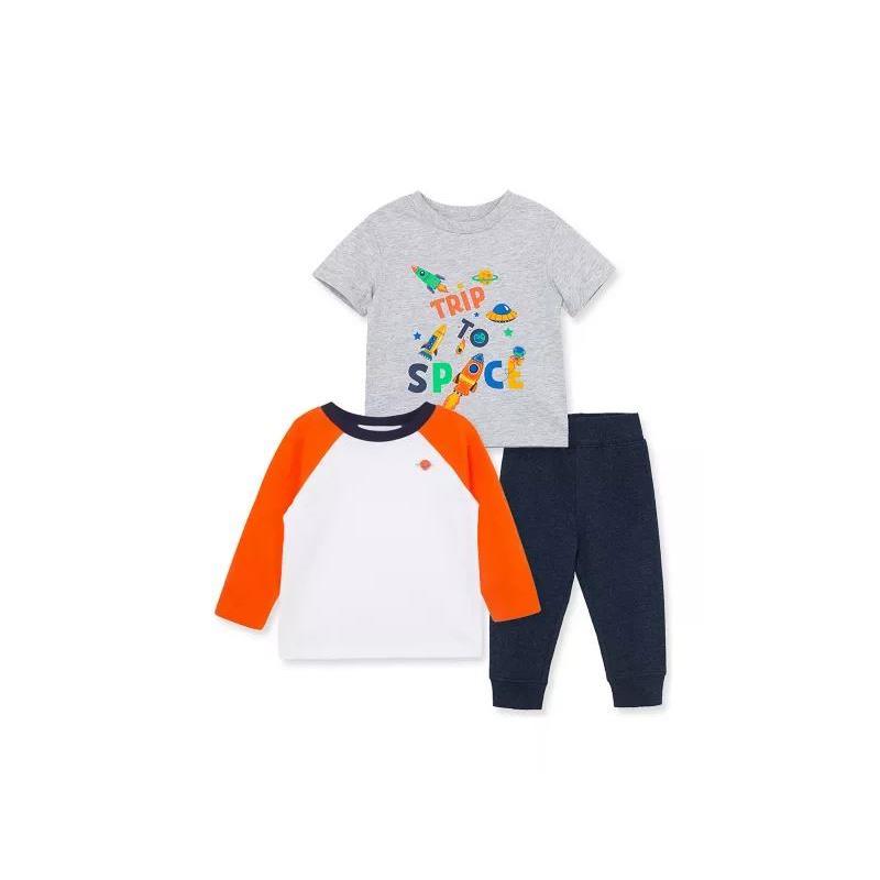 Little Me Space 3Pc Play Set - Navy Image 1
