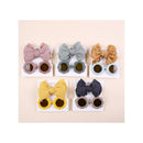 Little Trendy - Baby Sunglasses And Headband Set, Yellow Image 2