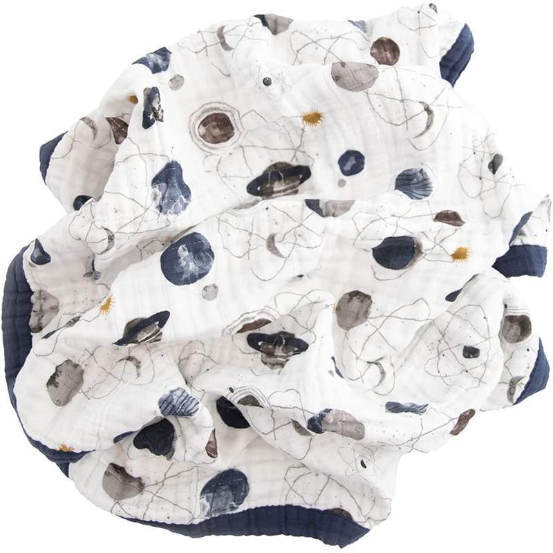 Little Unicorn - Cotton Muslin Baby Quilt, Planetary Image 2