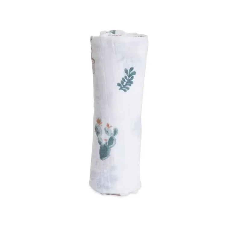 Little Unicorn - Cotton Muslin Swaddle Single, Prickle Pots Image 3