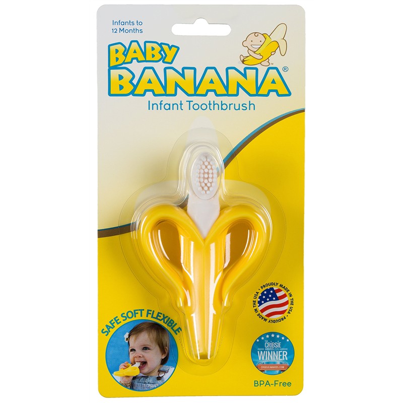 Live-Right Baby Banana Brush - Infant Image 2