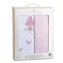 Living Textiles - 2Pk Jersey Swaddle, Mushroom House Image 2