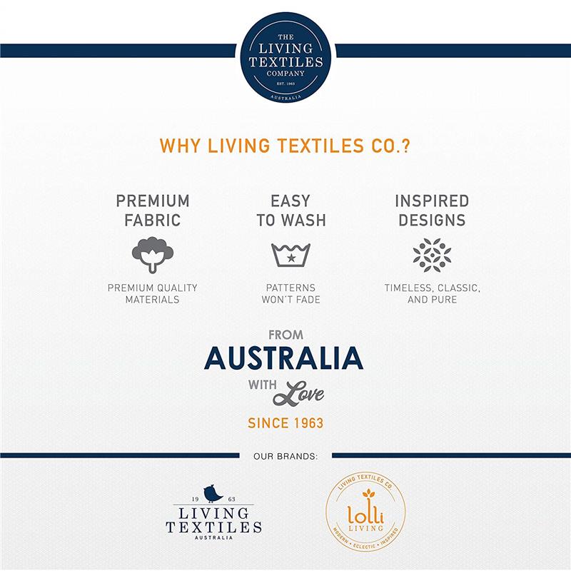 Living Textiles Chenille Baby Blanket - Blue Clouds Image 7