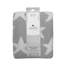 Living Textiles Chenille Baby Blanket - Grey Stars Image 2