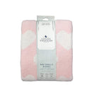 Living Textiles Chenille Baby Blanket - Pink Hearts Image 3