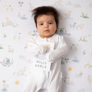 Living Textiles - Cotton Jersey Fitted Sheet, Goosey Goosey Image 3