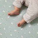 Living Textiles - Cotton Jersey Fitted Sheet Little Geese Image 2