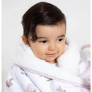 Living Textiles - Jersey Sherpa Blanket, Mushroom House Image 4