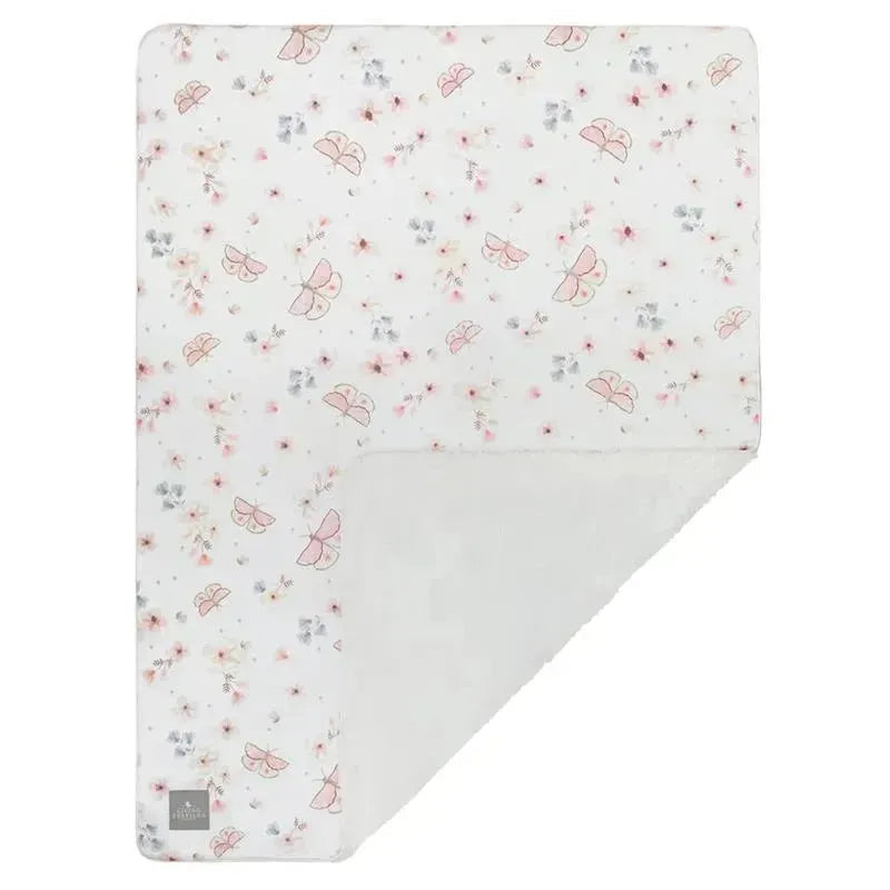 Living Textiles - Jersey Sherpa Blanket, Premium Cute Cozy Fabric, Fly Away Image 2