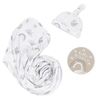 Living Textiles - Newborn Hello World Gift Set, Happy Sloth Image 2