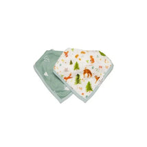Loulou Lollipop - Bib Set Muslin, Forest Friends Image 1