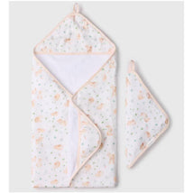 Loulou Lollipop Hooded Towel Set Bunny Meadow Image 1