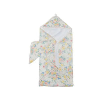 Loulou Lollipop - Hooded Towel Set, Floral Bouquet Image 1