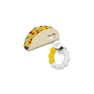 Loulou Lollipop - Silicone Teether Set, Taco Image 1