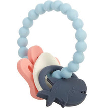 Loulou Lollipop Teething Charms, Smiley Sharks Image 2
