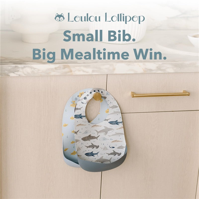 Loulou Lollipop Silicone Bib - Unicorn Ballet Image 7