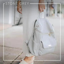 Luli Bebe - Monaco Diaper Bag Backpack, Stone-Grey Image 9
