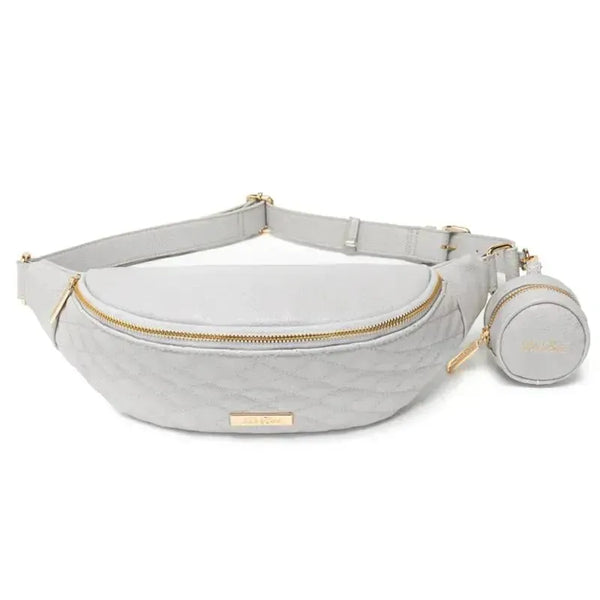Luli Bebe Monaco Sling Bag, Stone-Grey