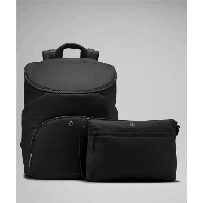 lululemon parent bag restock Lululemon - New Parent Backpack 17L, Black/Silver Drop