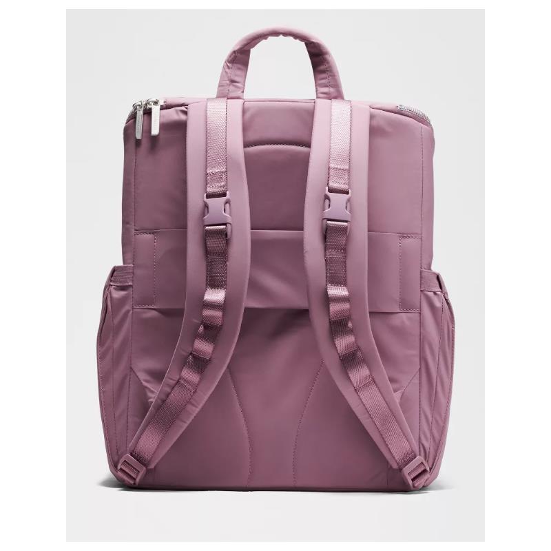 Lululemon - New Parent Backpack 17L, Lavender Lux/Sheer Oak Image 4