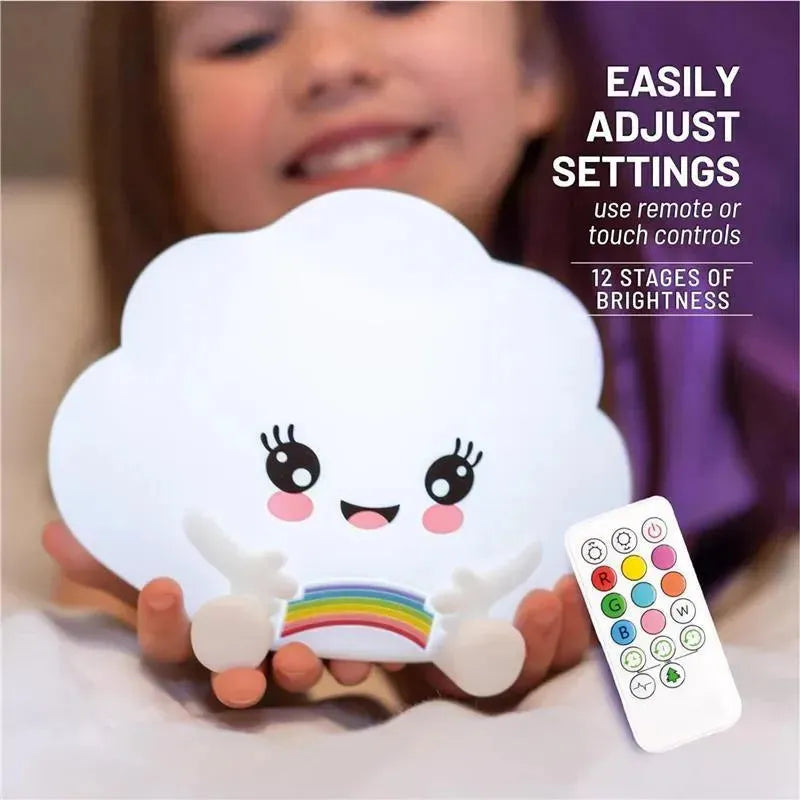 LumieWorld - Lumipets, Kids Night Light, Play Music, Kawaii Cloud Image 4