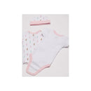 Luvable Friends - 4Pk Baby Girl Cotton Preemie Layette Set Image 2
