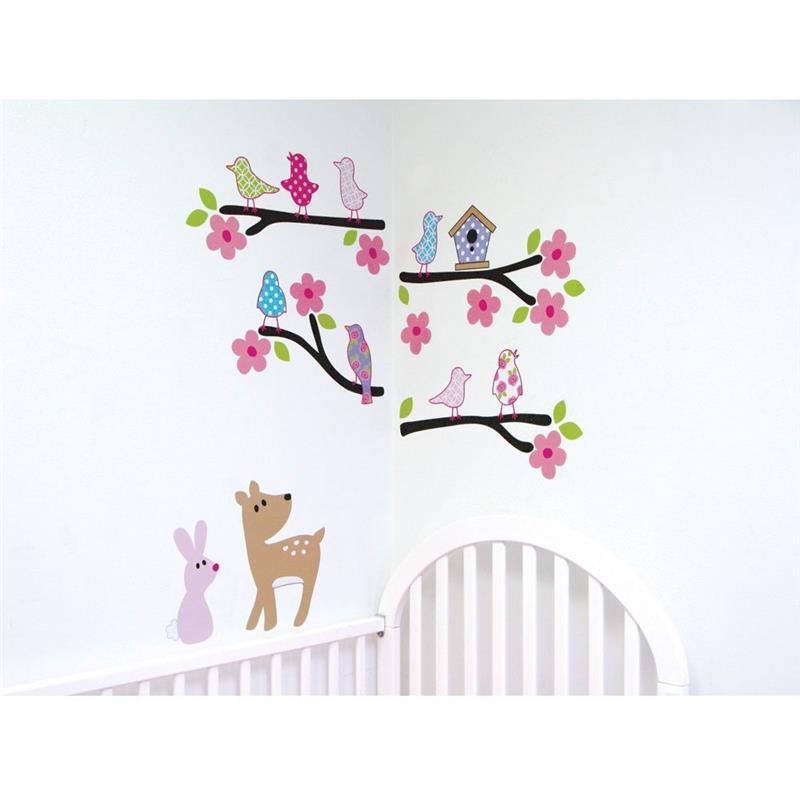 Luvable Friends Bird Wall Decals - Girl Image 1