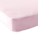 Luvable Friends - Pink Baby Fitted Portable Crib Sheet Image 1