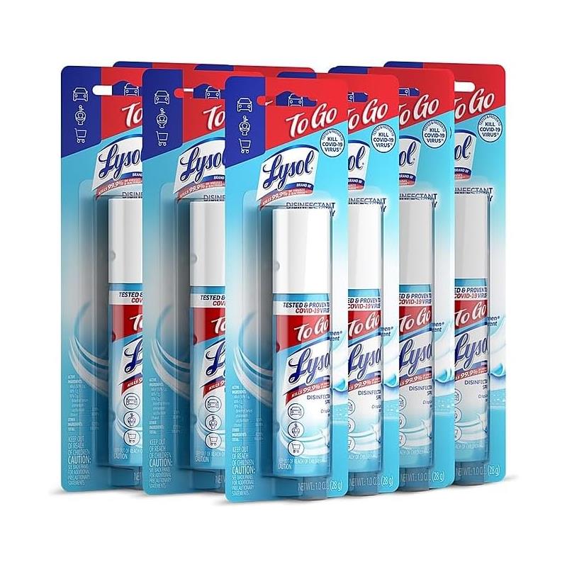 Lysol-To-Go Disinfectant Spray 1Oz Image 2