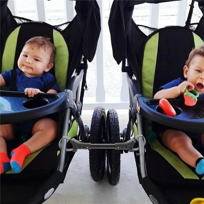 Macrobaby 3Pk Universal Stroller Cart Connector for Twins Car  Image 1