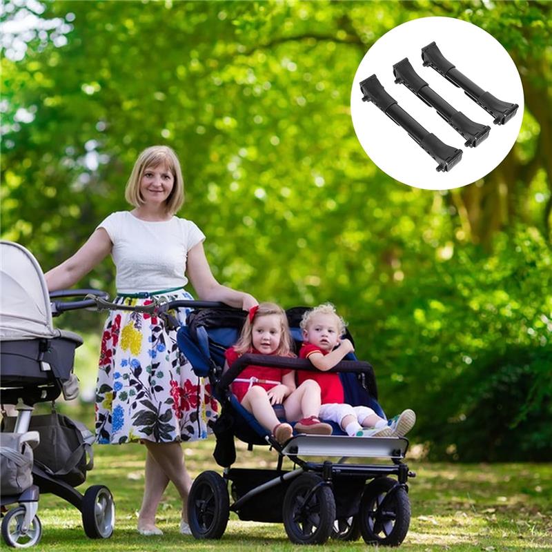 Macrobaby 3Pk Universal Stroller Cart Connector for Twins Car  Image 5