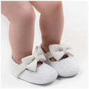 Macrobaby - Baby Girls Cotton Slippers Cozy Fleece Booties, White Image 3