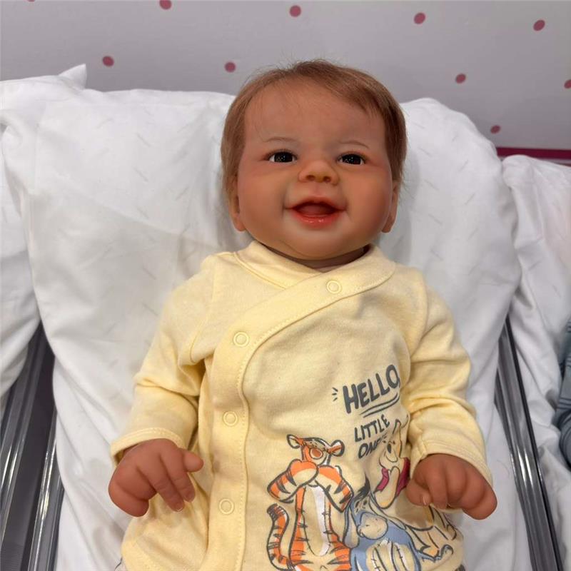 Reborn Baby Dolls - White Vinyl & Fabric Torso, Vivian 2 Image 4