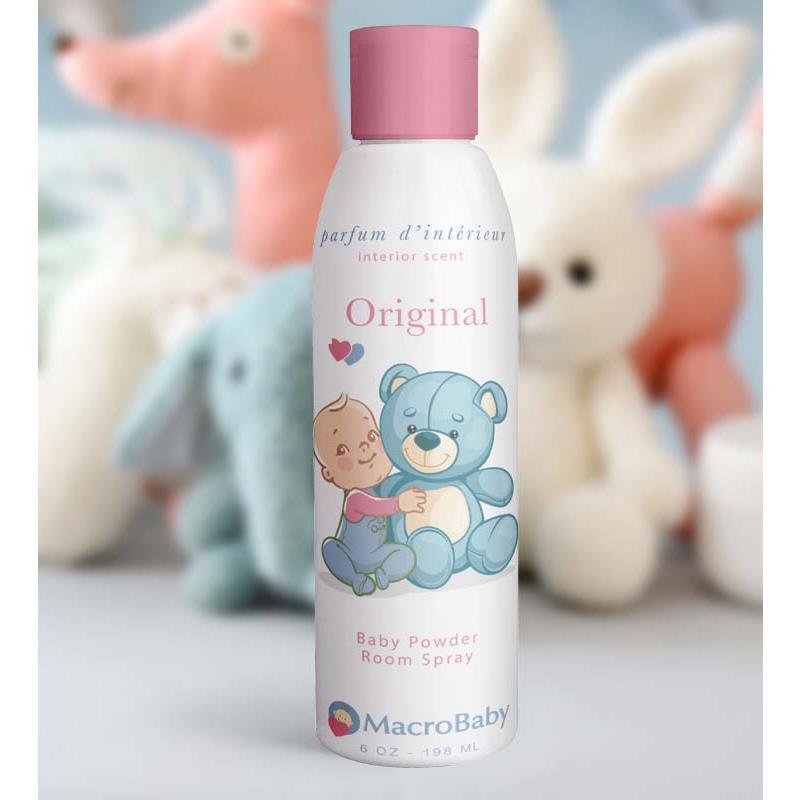 Macrobaby Baby Room Powder Spray, The Original Macrobaby Store Smell, Air Freshner 6 oz (198 ml) Image 4