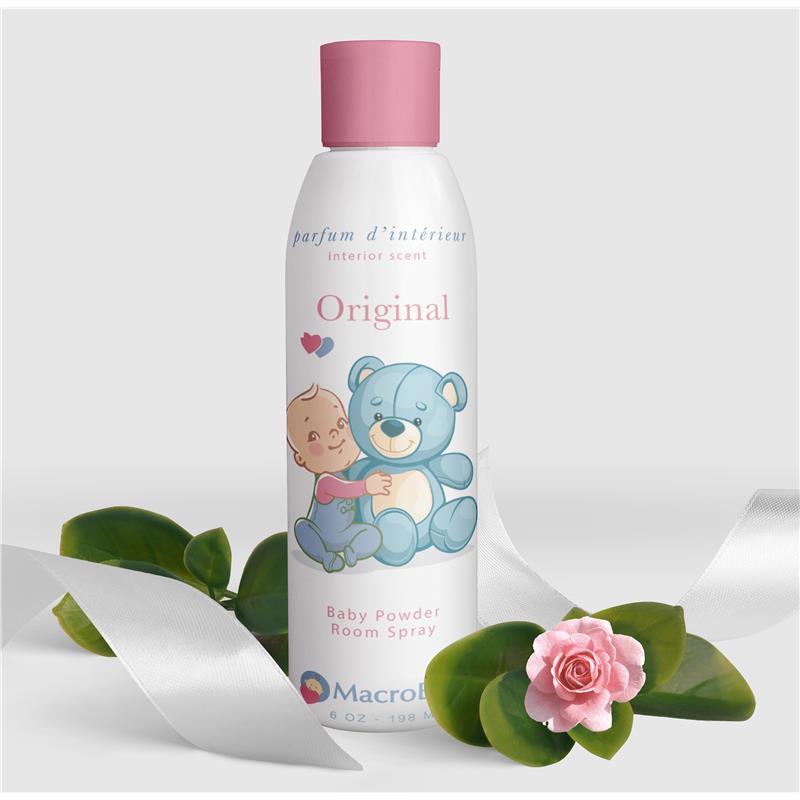 Macrobaby Baby Room Powder Spray, The Original Macrobaby Store Smell, Air Freshner 6 oz (198 ml) Image 2