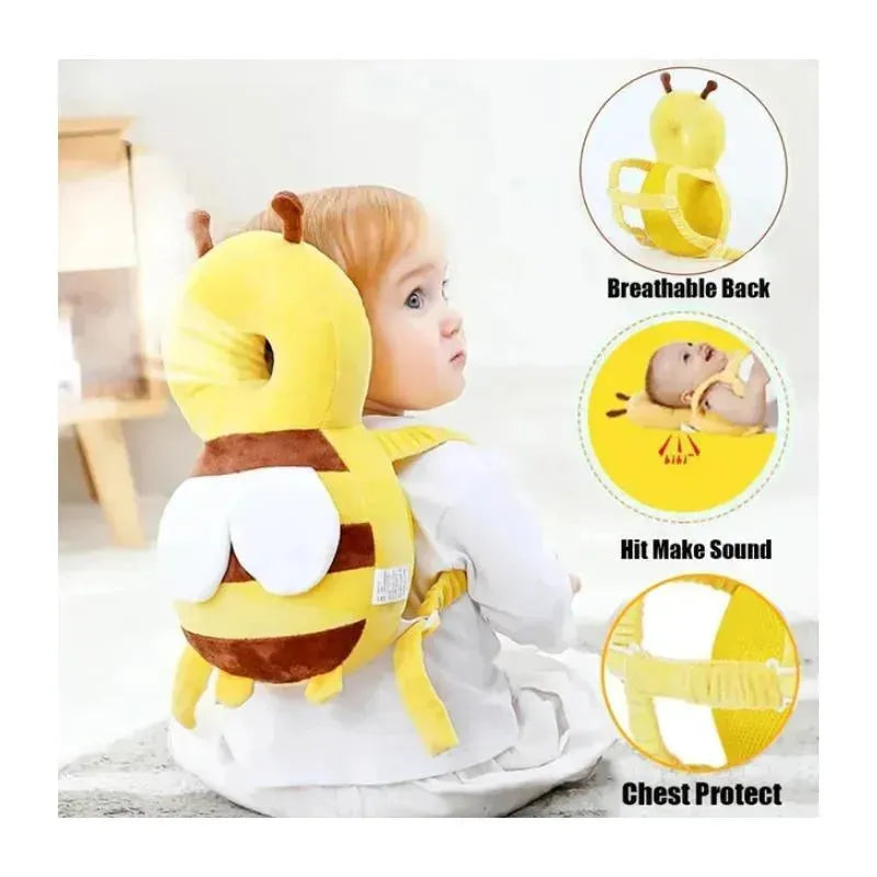 Macrobaby - Baby Safety Walking Anti-Fall Head Pillow, Bee Image 2
