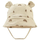 Macrobaby - Baby Sun Hat With Ears Beige, Khaki Image 1