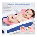Macrobaby - Breathable Bath Net – Pink Bear | Soft & Adjustable Baby Bath Seat Image 6